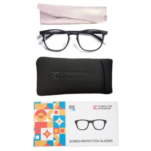 packaging lumiere black computer eyewear