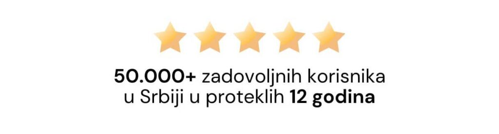 50000 zadovoljnih korisnika